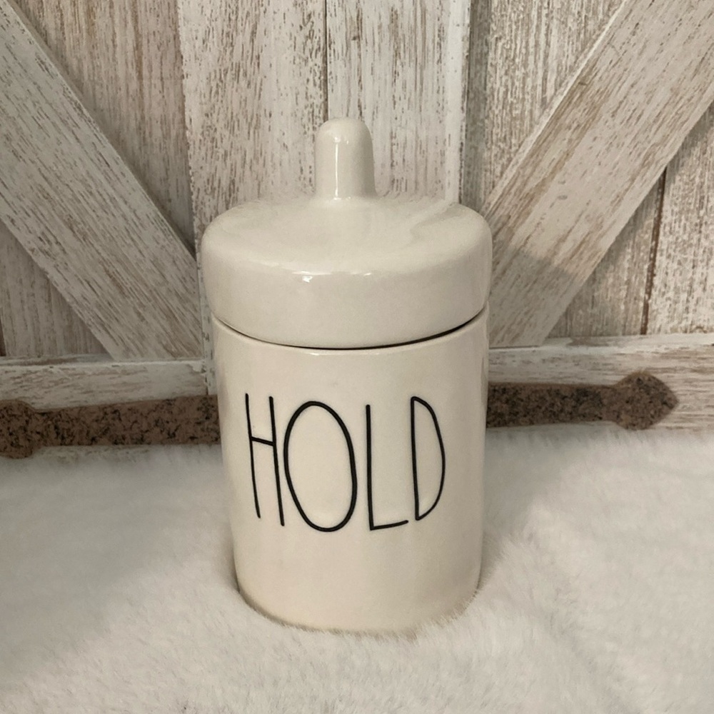 Rae Dunn Hold Container